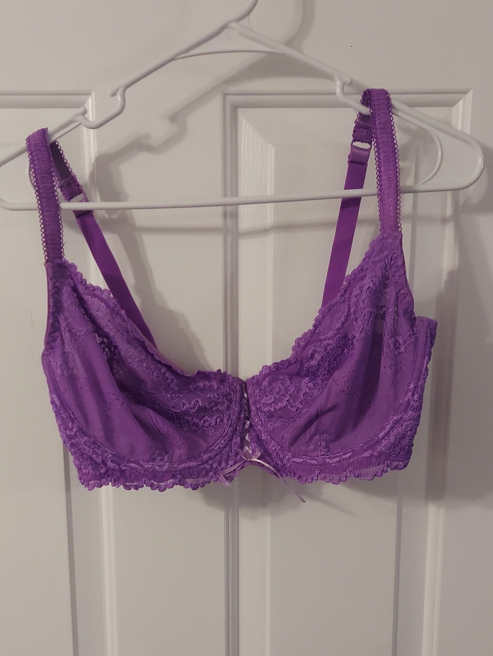 Frederick's of Hollywood Violet Lace Underwire Bra